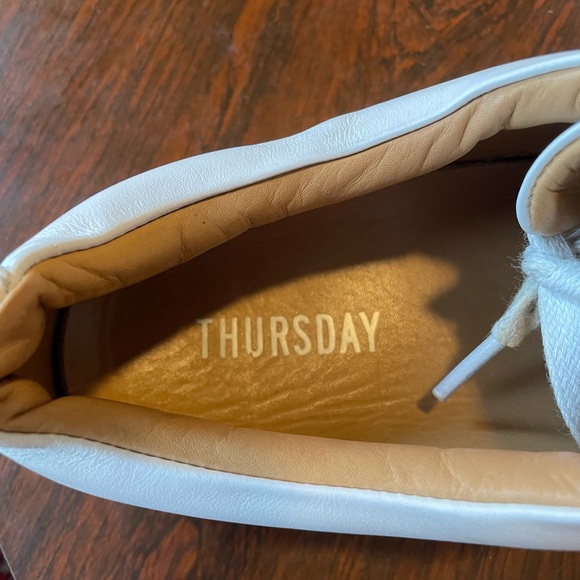 Thursday Boots White Leather Sneakers Premier Low - Picture 11 of 12